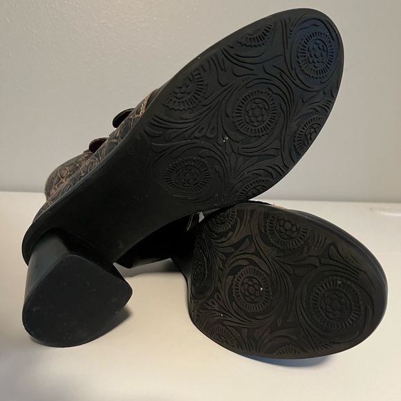 L'Artiste by Spring Step - Wonderland Mid Calf Heeled Boot - UK 40 / US 9 - Picture 10 of 10